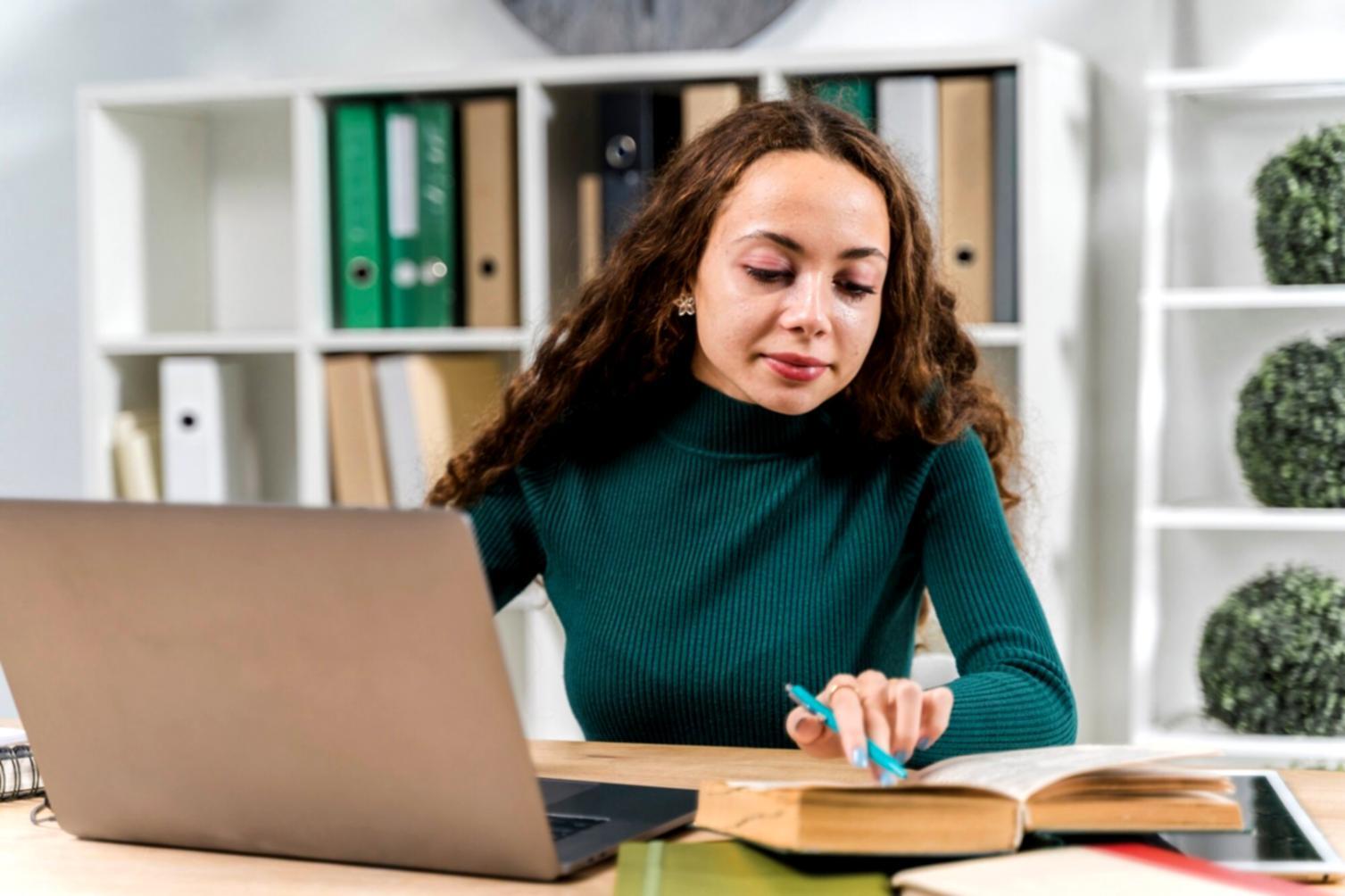 Students engaged in practical financial analysis session